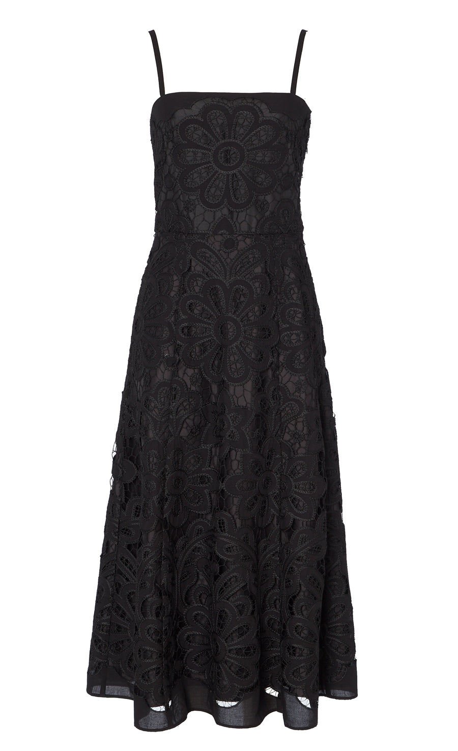 Guinevere Strappy Dress - Black