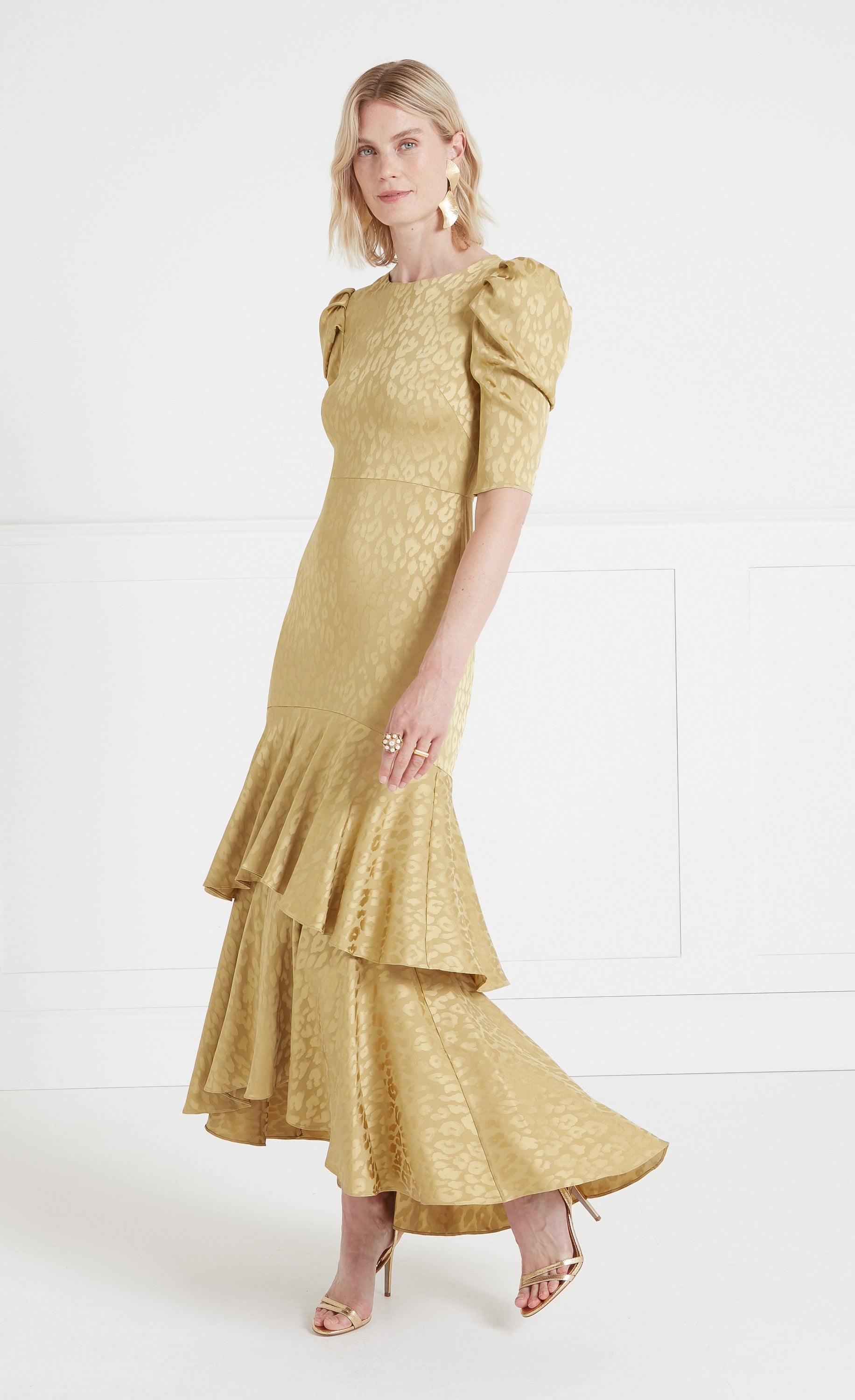 Willow Dress - Flax Gold