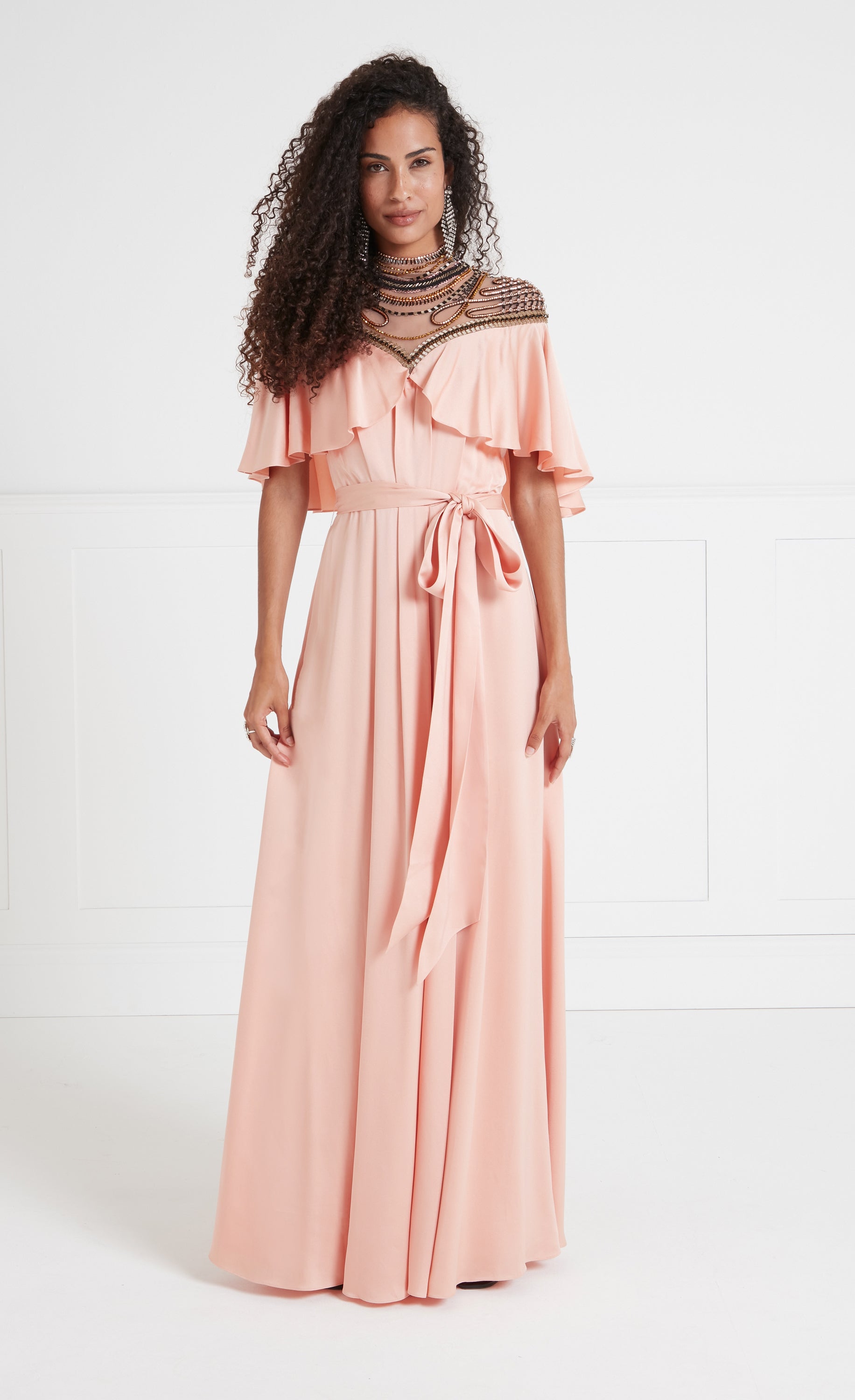 Nina Gown - Tuscan Peach