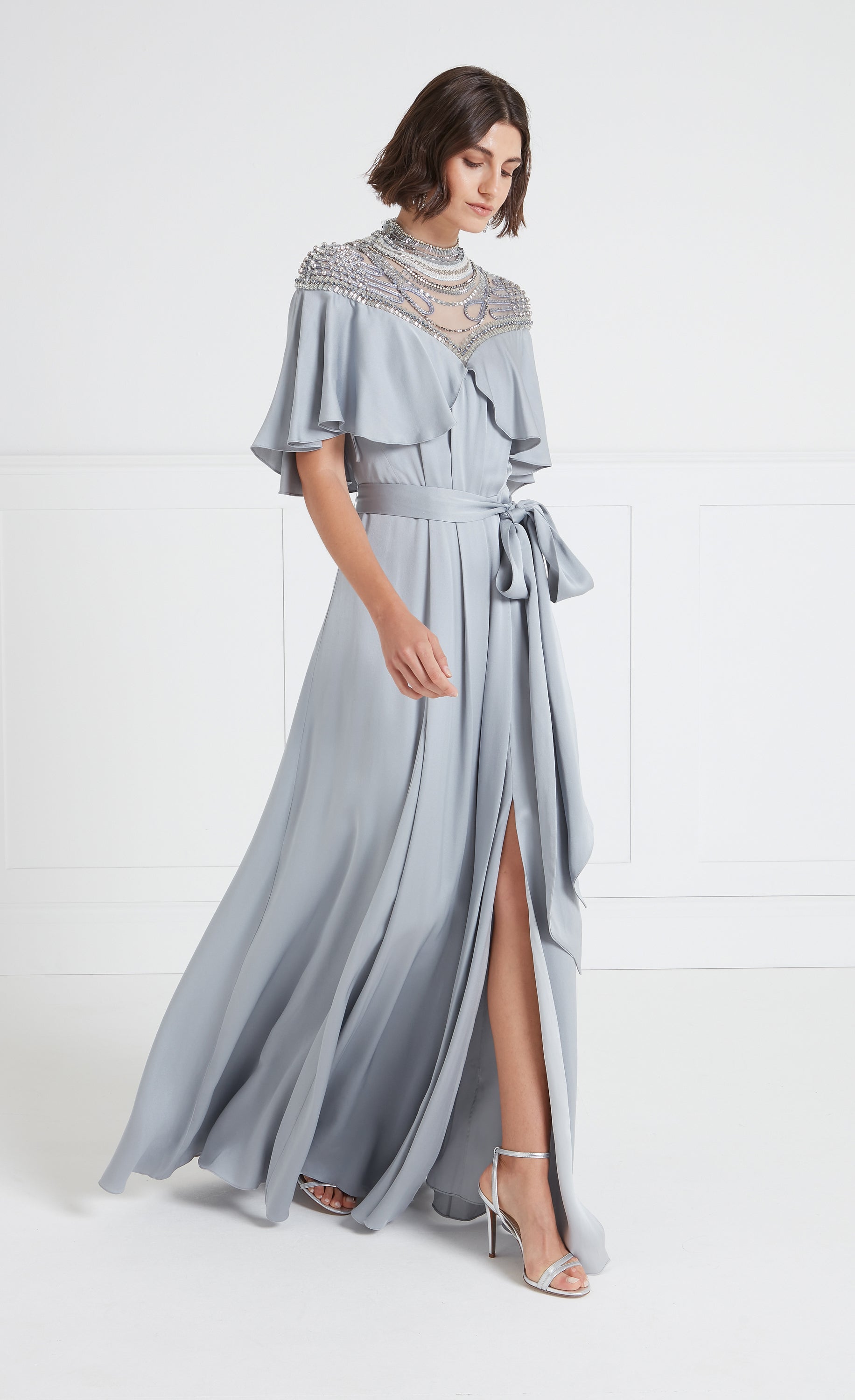 Nina Gown - Silver