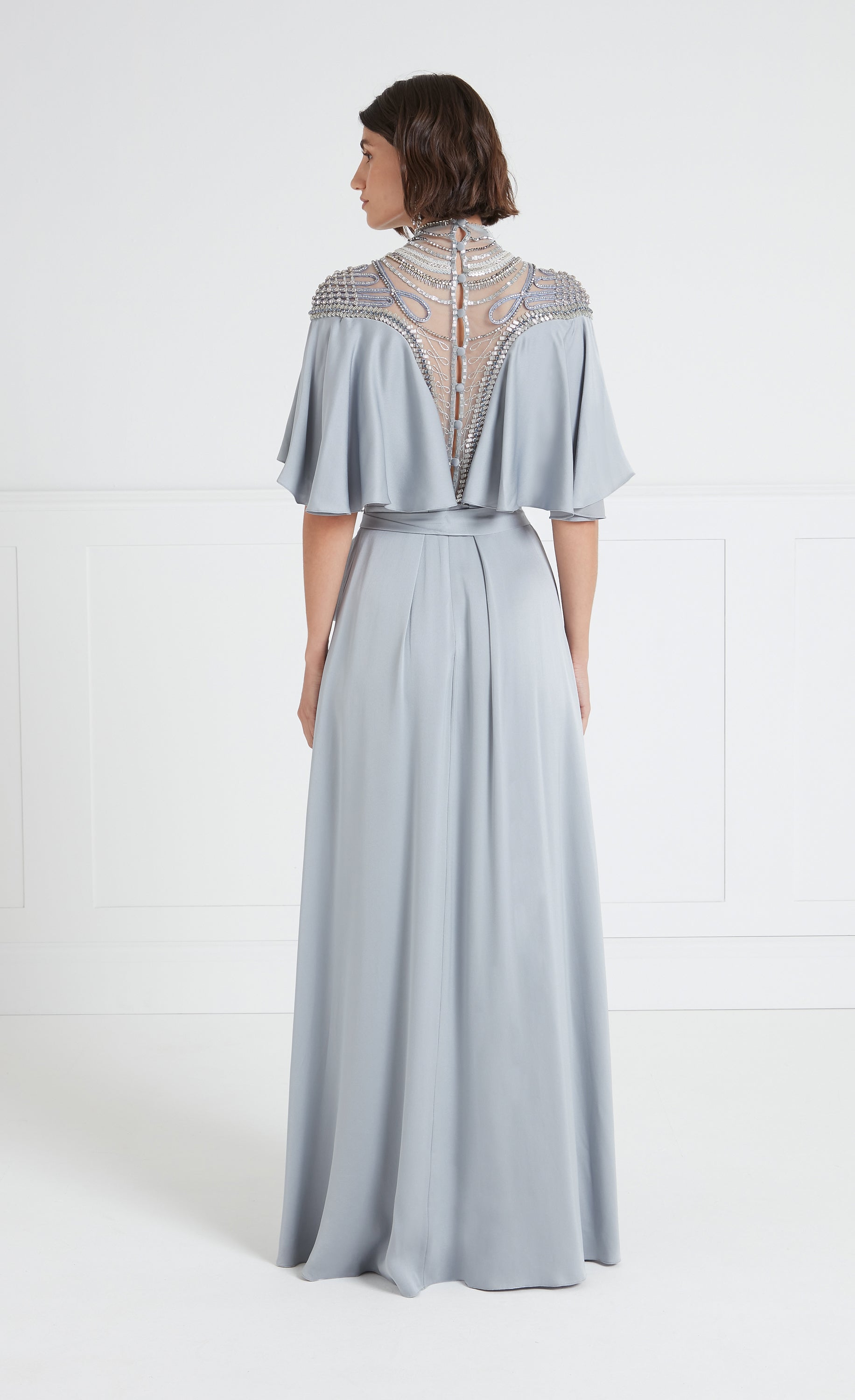 Nina Gown - Silver