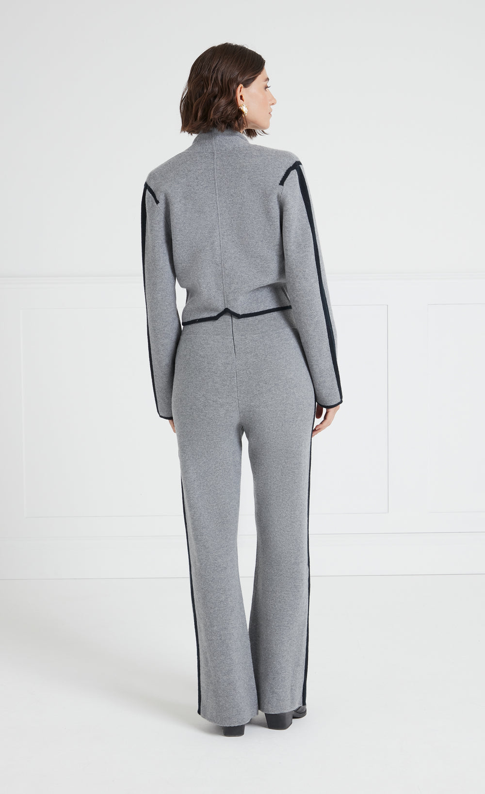 Armina Knit Trouser - Grey