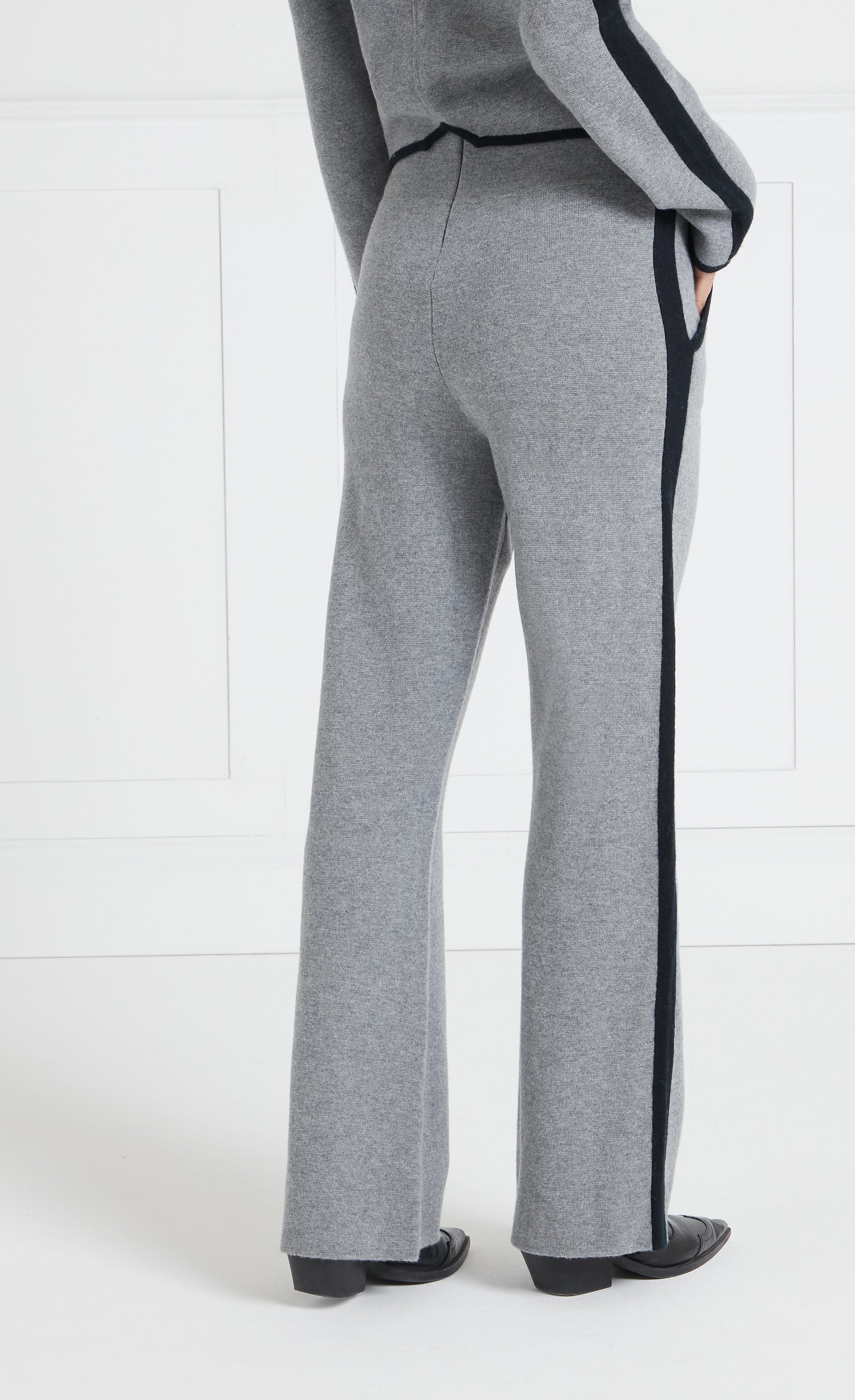 Armina Knit Trouser - Grey